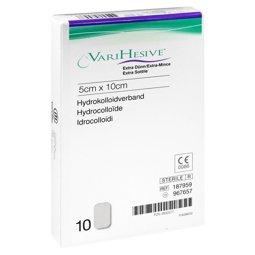 Varihesive Extra dünn 5x10 cm HKV hydroa 10 St