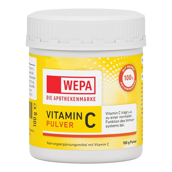 WEPA Vitamin C Pulver Dose 100 g