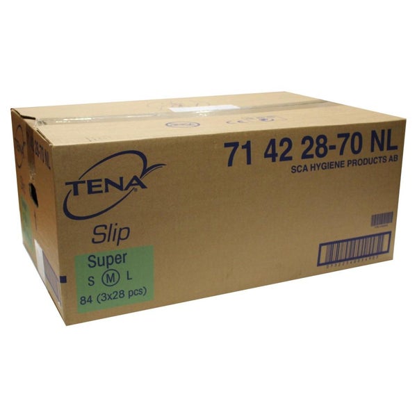 TENA ProSkin Slip Super M Inkontinenzwindeln, 28 Stück 3X28 St