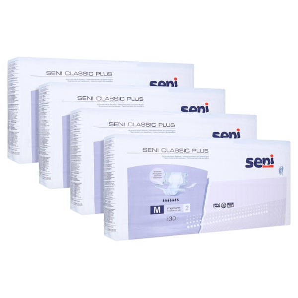 SENI Classic Plus Inkontinenzhose Gr.M 4X30 St