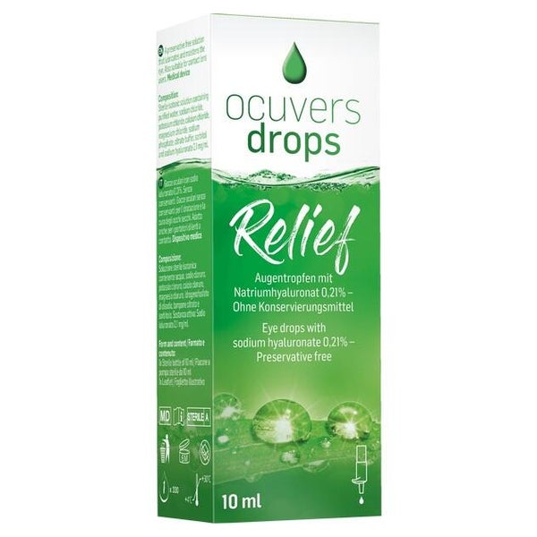 Ocuvers Drops Relief Augentropfen 10 ml