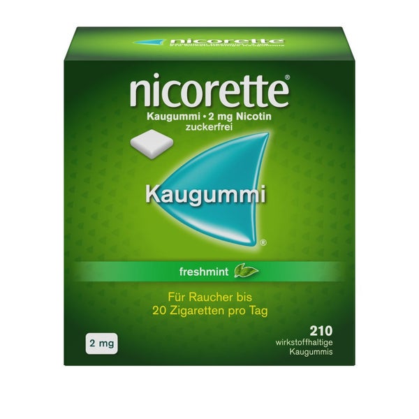 nicorette® Kaugummi 2 mg 210 St