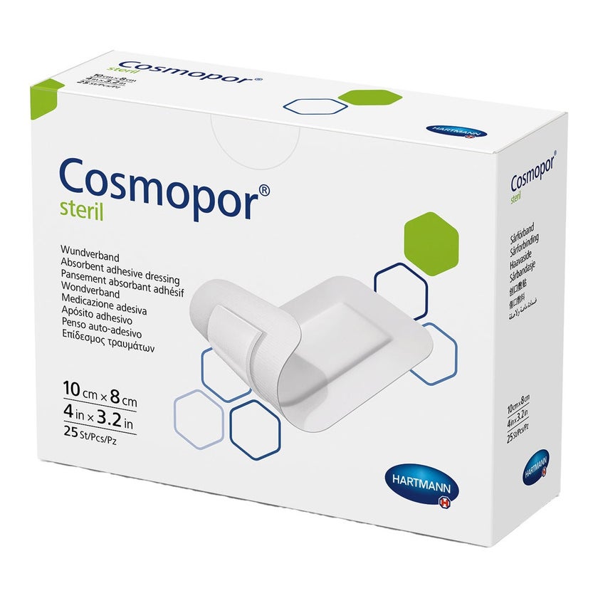 Hartmann Cosmopor Steril Wundverband - 10 x 8 cm (25 Stck.) 25 St