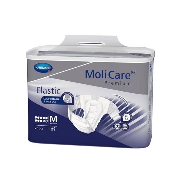 MoliCare Premium Elastic, 10 Tropfen, Gr. S, 70 - 90 cm Hüftumfang 22 St