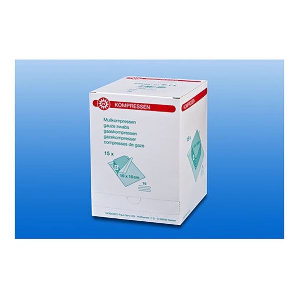 Mullkompressen 5x5 cm steril 16fach 15X5 St