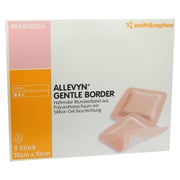 Allevyn Gentle Border 10x10 cm Schaumver 5 St