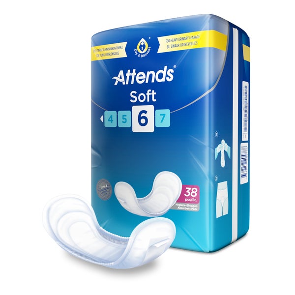 Attends Soft 6 Einlagen 38er Pack 38 St