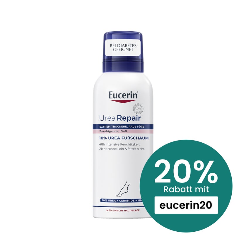 Eucerin UreaRepair 10% Urea Fußschaum 150 ml