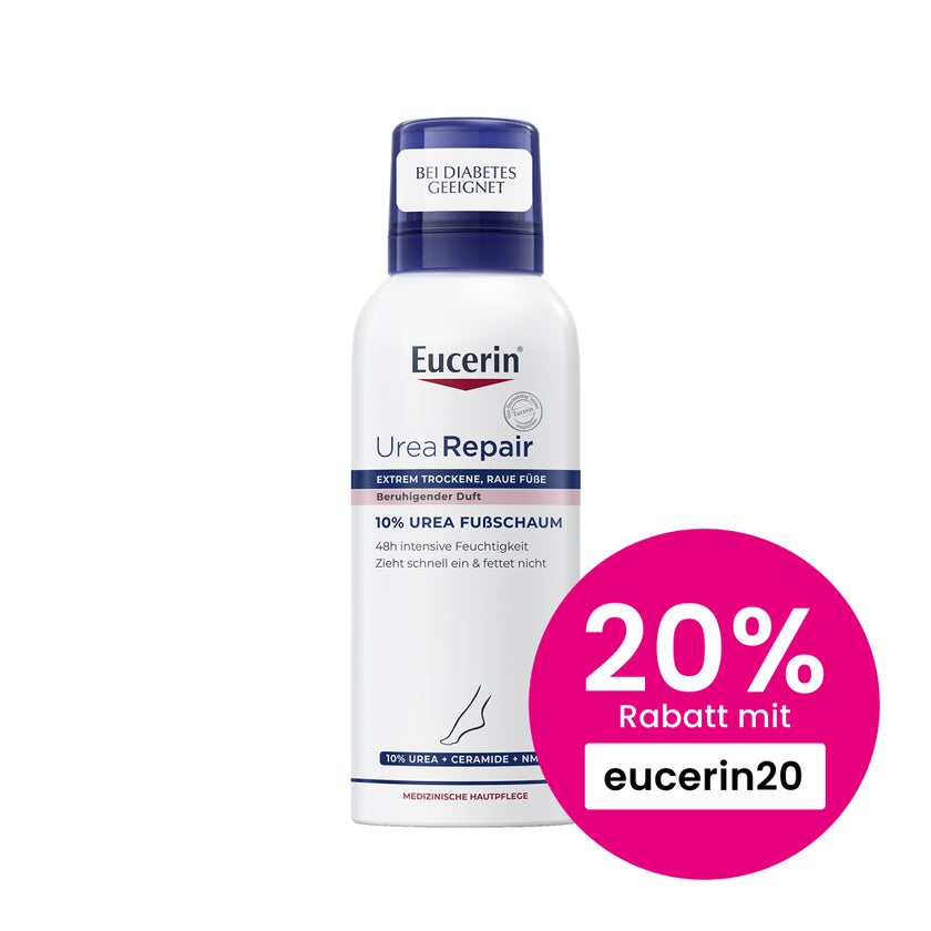 Eucerin UreaRepair 10% Urea Fußschaum 150 ml