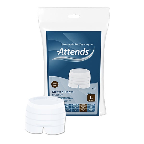 Attends Stretch Pants Comfort L 3 St