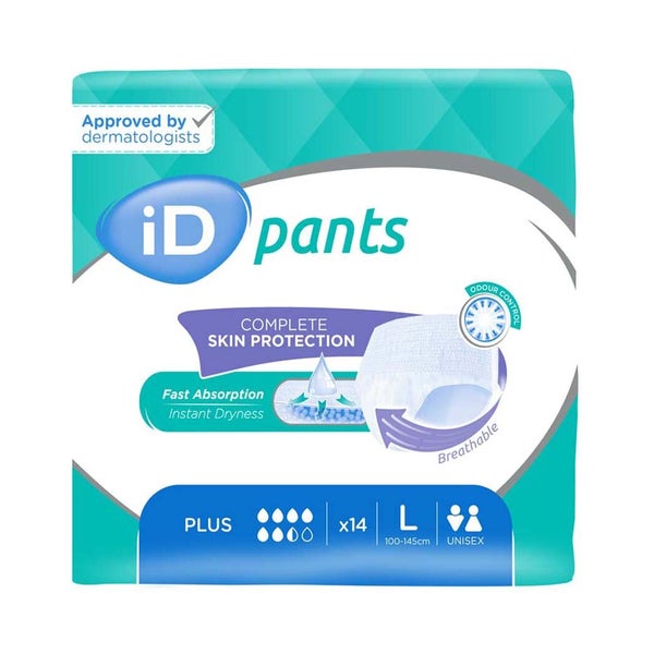 ID Pants Cotton Feel plus Gr.L 8X14 St