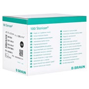 B. Braun Sterican Standardkanülen 100 Stück (Gr. 12, G 22 x 1 ¼" / Ø 0,70 x 30 mm, schwarz) 100 St