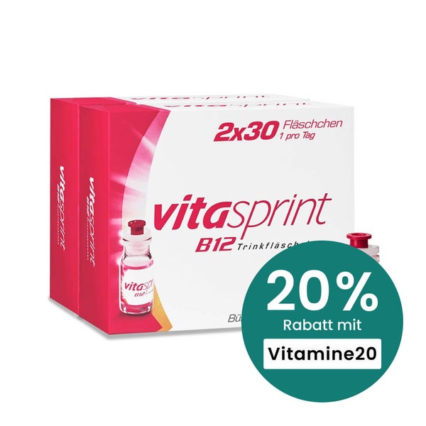 Vitasprint B12 Trinkfläschchen Doppelpack 2X30 St