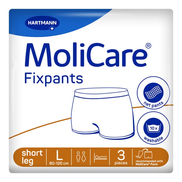 Molicare Fixpants Short leg Gr.L 3 St