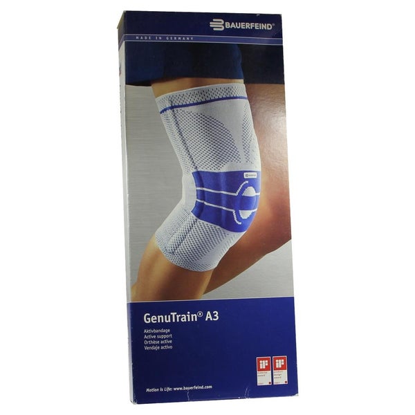 Genutrain A3 Knieband.rechts Gr.3 titan 1 St
