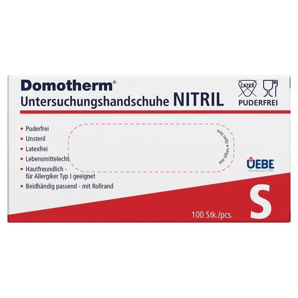 Domotherm Unt.handschuhe Nitril unste.pf 100 St