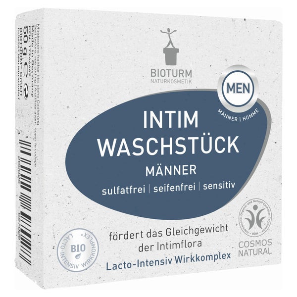 Bioturm Intim Waschstück MÄnner 50 g