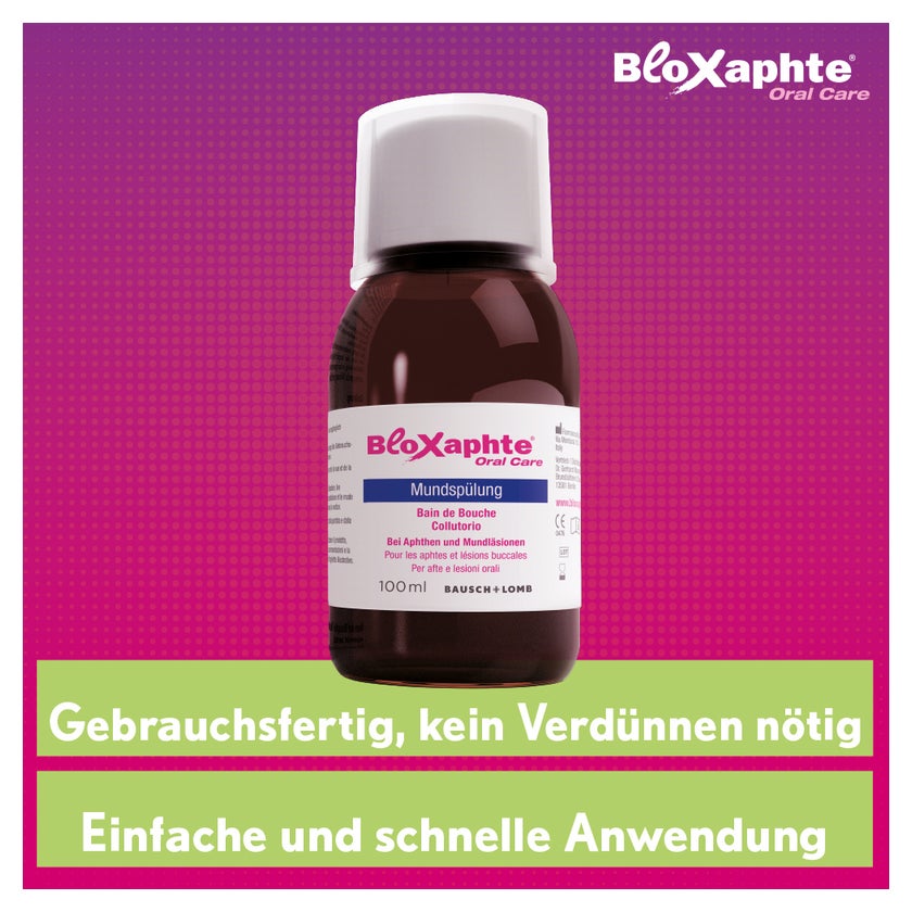 Bloxaphte Oral Care Mundspülung 100 ml