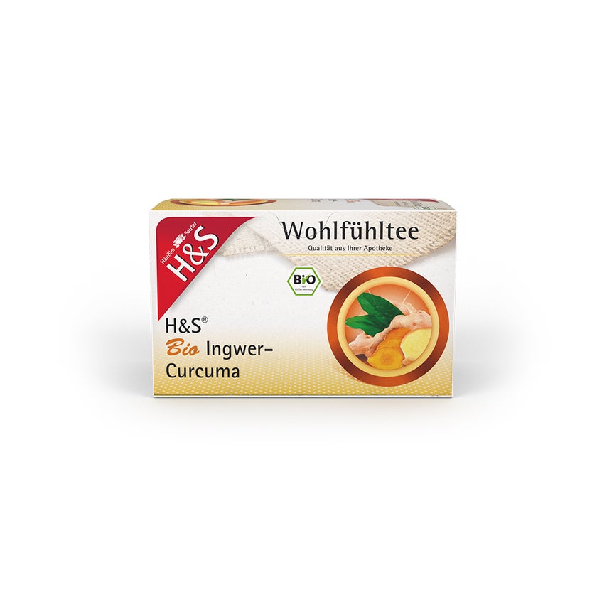 H&S Bio Ingwer-curcuma Filterbeutel 20X1,25 g