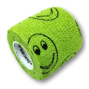 LisaCare selbstklebender Verband - Smiley Grün - 5cm x 4,5cm 1 St