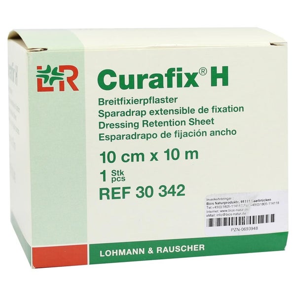 Curafix H Fixierpflaster 10 cmx10 m 1 St