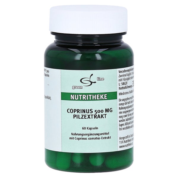 Coprinus 500 mg Pilz Extrakt Kapseln 60 St