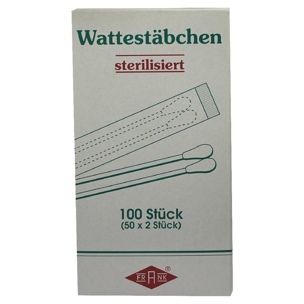 Wattestäbchen Holz Steril 50X2 St