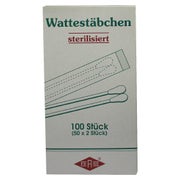 Wattestäbchen Holz Steril 50X2 St
