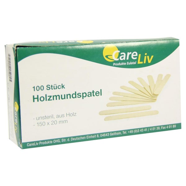 Holzmundspatel 15 cm 100 St