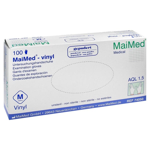 Handschuhe Einmal Vinyl mittel 100 St