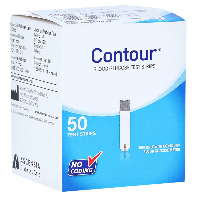 Contour Sensoren Teststreifen 50 St