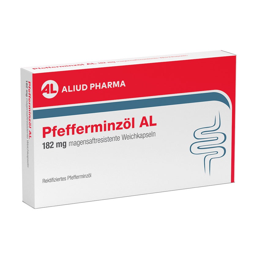 Pfefferminzöl AL 182 mg magensaftres.Wei 30 St