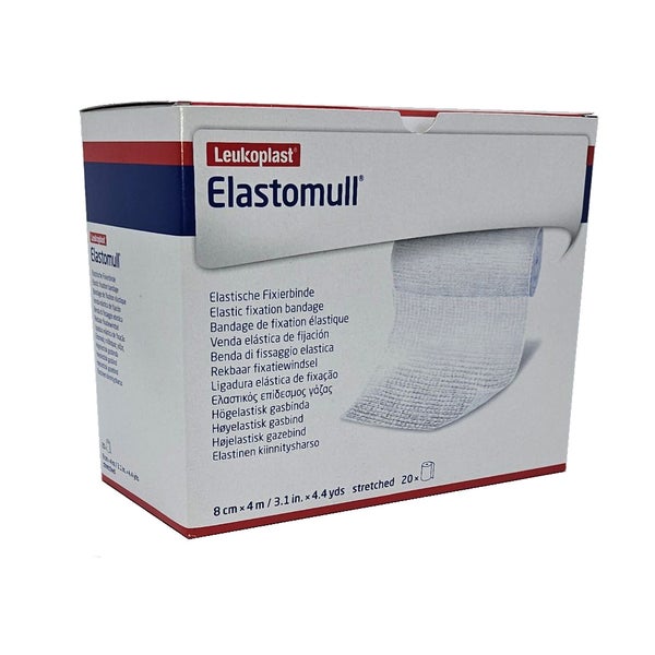 Elastomull 8 cmx4 m elast.Fixierb.2101 20 St