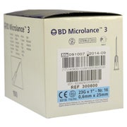 Produktabbildung: BD Microlance Kanüle 23 G 1 0,6x25 mm 100 St