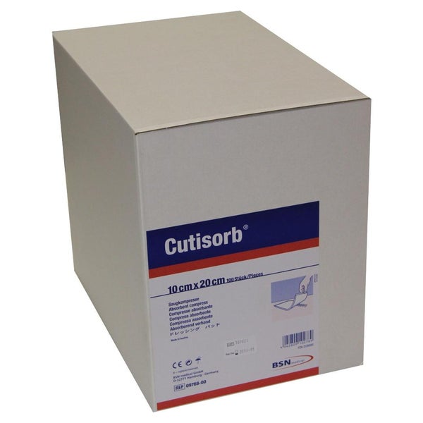 Cutisorb Saugkompressen Unsteril 10x20 c 100 St
