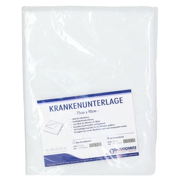 Krankenunterlage 75x90 cm waschbar Steck 1 St