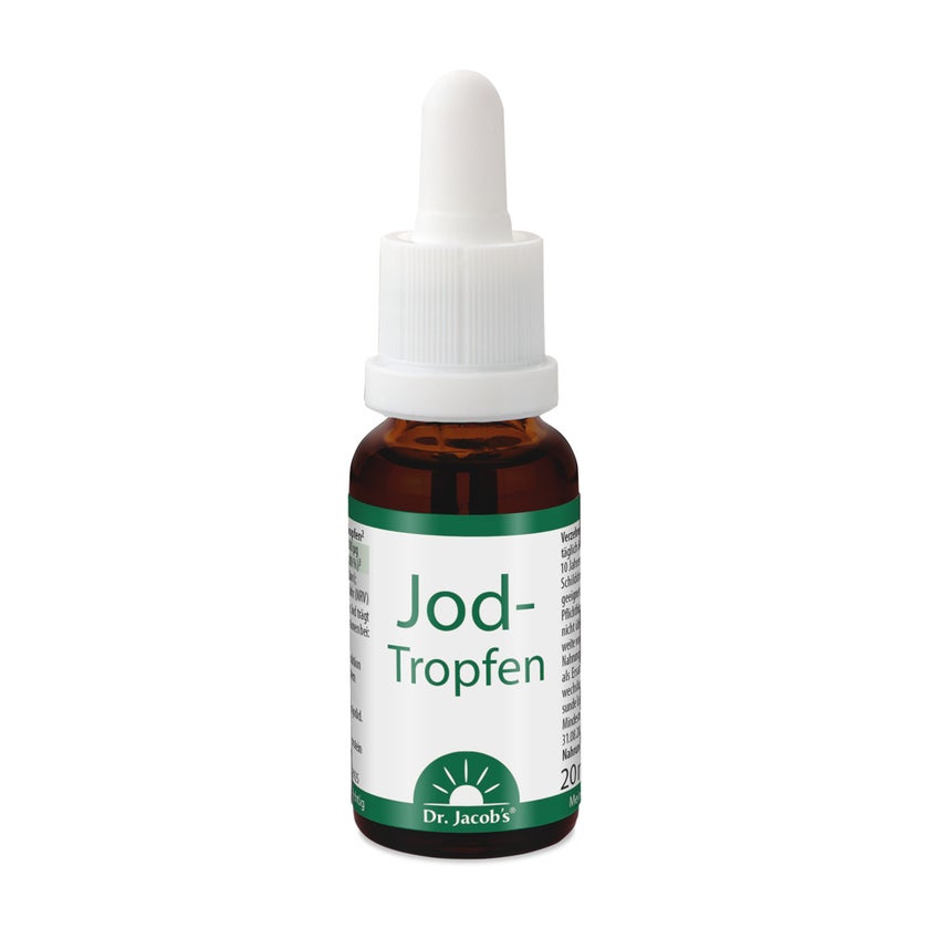 Dr. Jacob's Jod-Tropfen 150 mcg 400 Tropfen vegan 20 ml