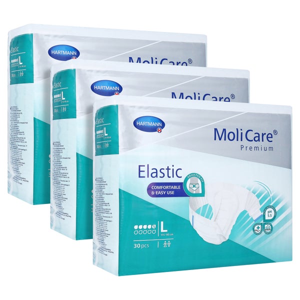 Molicare Premium Elastic Slip 5 Tropfen 3X30 St