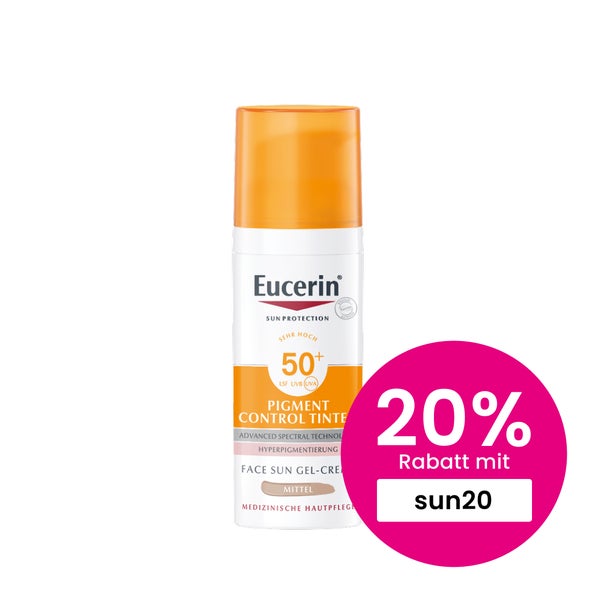 Eucerin Sun Fluid Pigment Control mittel 50 ml