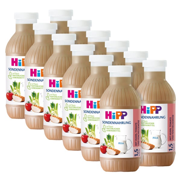 HIPP Sondennahr.huhn Tomaten Fenchelgem. 12X500 ml