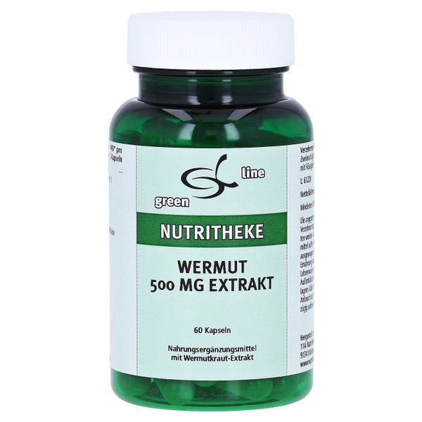Wermut 500 mg Extrakt Kapseln 60 St