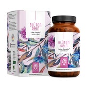 Produktabbildung: Leber Komplex mit Mariendistel, Artischocke, Cholin & Löwenzahn - BLÜTENREIN - 120 vegane Kapseln - NATURTREU® 120 St