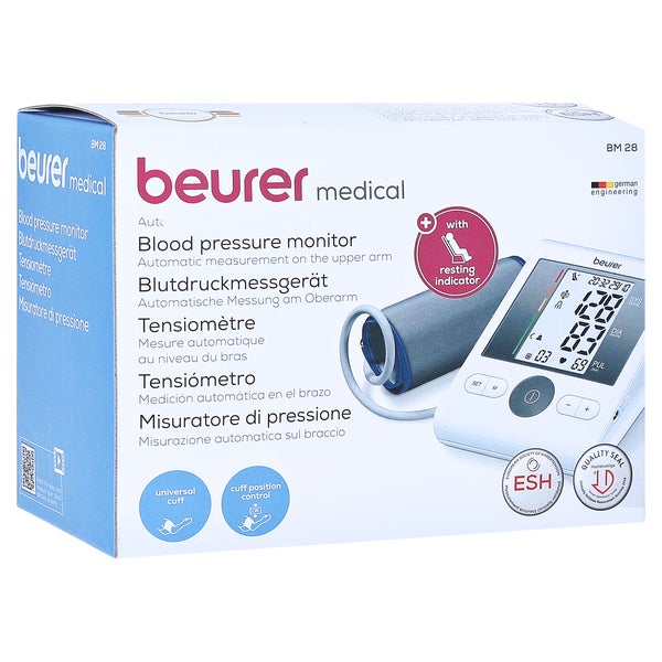 Beurer BM28 HSD Oberarm-Blutdruckmessger 1 St