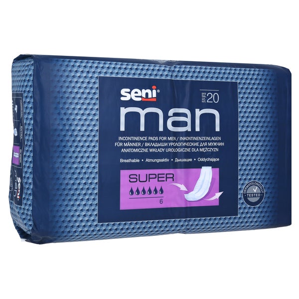 SENI Man Inkontinenzeinlage super 20 St