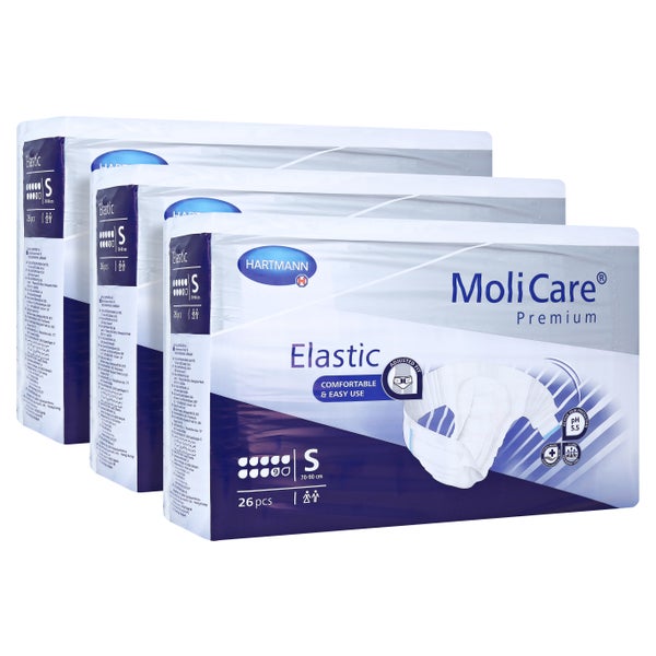 Molicare Premium Elastic Slip 9 Tropfen 3X26 St