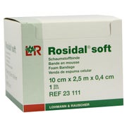 Lohmann & Rauscher Rosidal soft Schaumstoffbinde - 2,5 m x 10 cm x 0,4 cm 1 St
