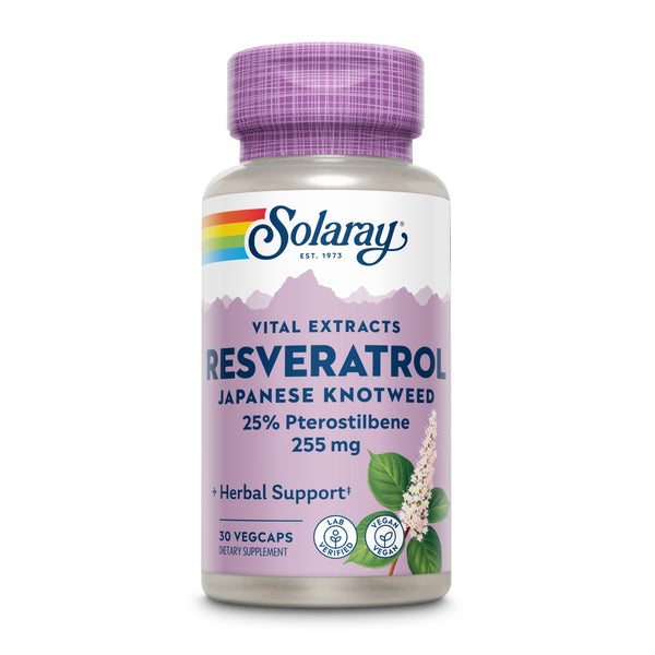 Super Resveratrol Mit Pterostilben Solaray Kapseln 30 St