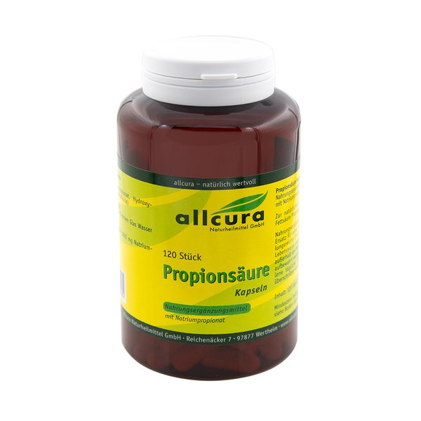 allcura Propionsäure Kapseln 120 St