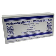Verbandzellstoff Watteblättchen Hochgebl 300 g