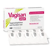 Produktabbildung: Vagisan sept Vaginalzäpfchen 10 St